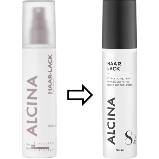 haarlak alcina klein + oude