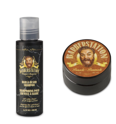 Barberstation Travelsize met Pomade!